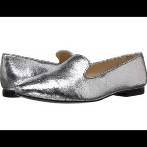 SCHUTZ Silver Moccasins/Loafers